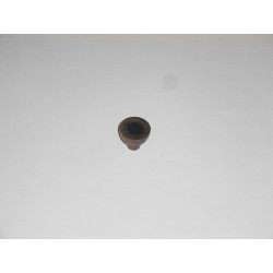 pomo legno noce guarnizione in oro lucido d.20 A123898/CNO