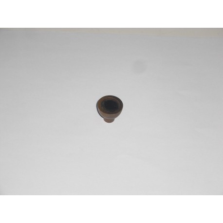 pomo legno noce guarnizione in oro lucido d.20 A123898/CNO