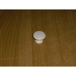 pomo bianco in plastica d.30 1012150