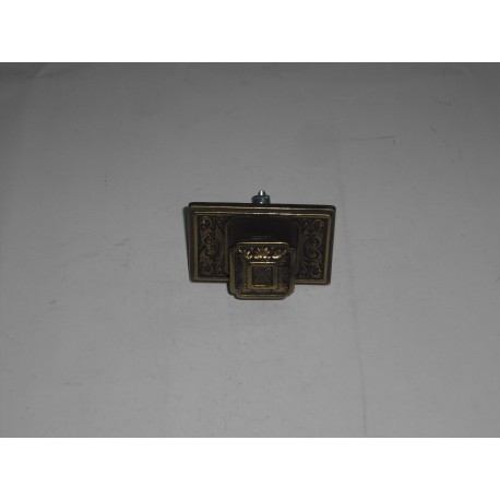 pomo in ottone bronzo satinato d.25 333/BR