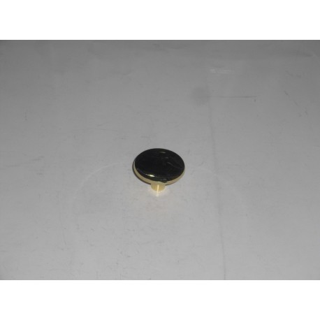 pomo in metallo oro lucido d.25 A13854/B