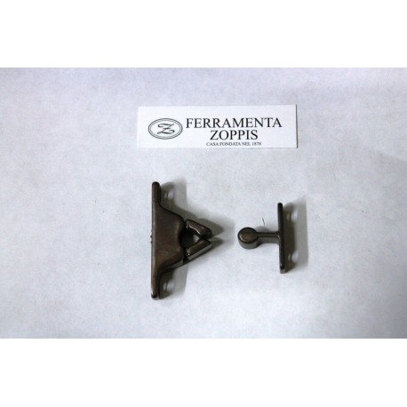 pinza fermaporta e finestra ottone bronzato A604NZ00B