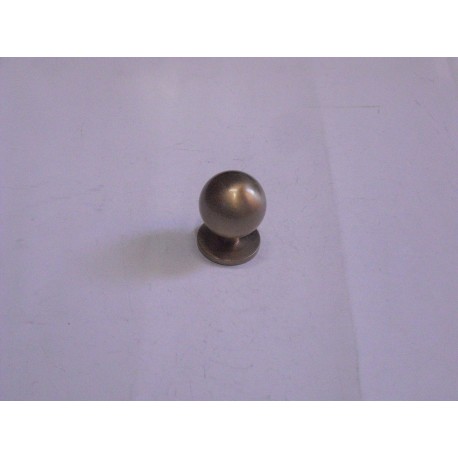 pomo in ottone oro satinato a sfera con base d.30 A1165POMP30OS