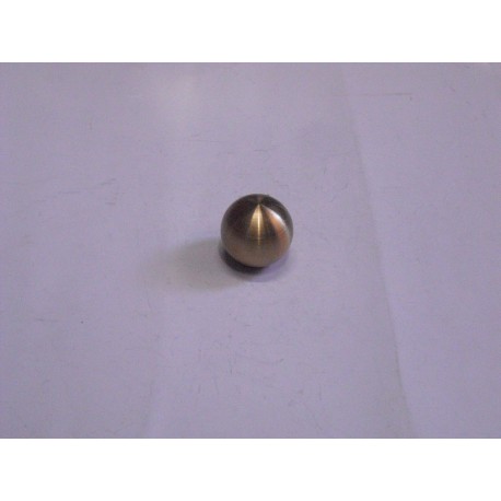 pomo in ottone oro satinato a sfera d.30 A12394/C