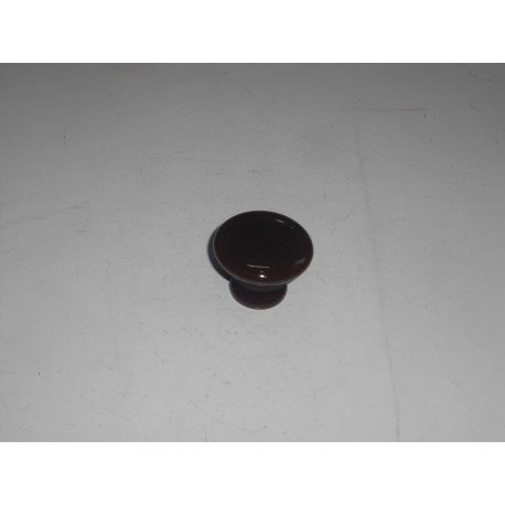 pomo in resina marrone d.35 A123889/M