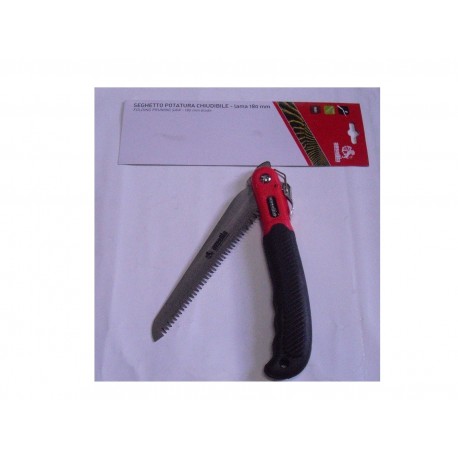 sega seghetto per potatura chiudibile lama acc. 18cm. AUSONIA 3678004