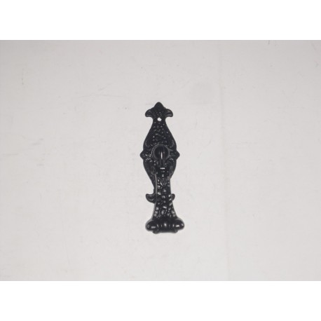 pendente ferro battuto nero 50mm. 5/296