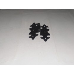 cerniera per mobile ferro battuto nero 95x65 ala zancata 0966009