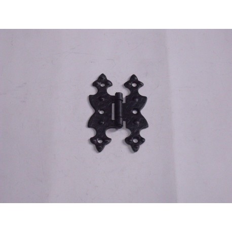 cerniera per mobile ferro battuto nero piana 70x45 0958027