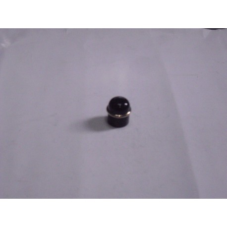 pomo nero lucido in pvc d.20 210/58