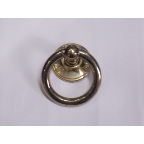 battente anello maniglia per porta ottone lucido  741101101 