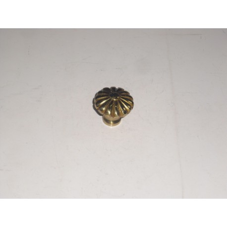 pomo in ottone lucido margherita d.30 3.8560