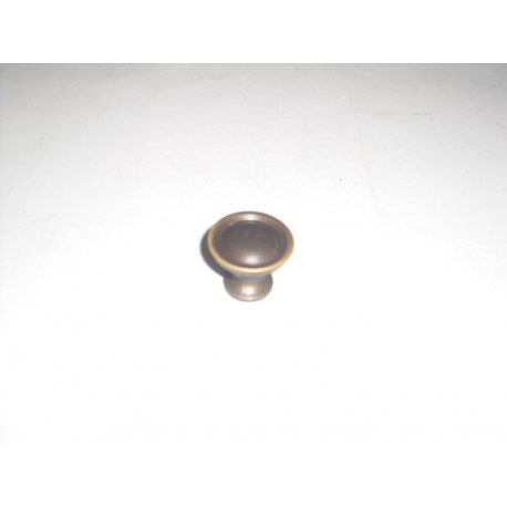 pomo in ottone bronzo satinato d.35 A13875/A