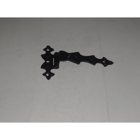 cerniera per mobile ferro battuto nero T con ala zancata 70x100 0960027