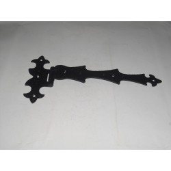 cerniera per mobile ferro battuto nero T con ala zancata 110X210 0960009