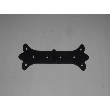 cerniera per mobile ferro battuto nero 160x33 FE519