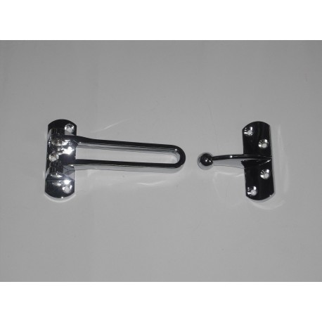 gancio fermaporta ottone cromo lucido cm.10 IBFM 296 CS