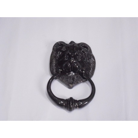 battente LEONE maniglia per porta ottone bronzato 740152009