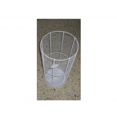 portaombrelli in metallo a filo bianco 4298119