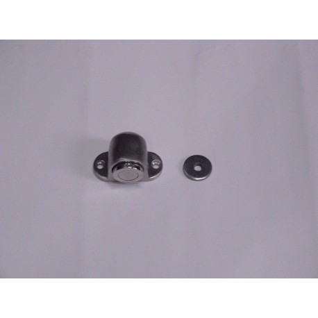 fermaporta paracolopo calamita in ottone satinato 7ka7.21.94