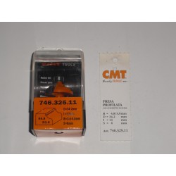 fresa profilate R.4,8-3,6 D.34,2 I.13 746.325.11