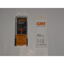 fresa profilate D.19 R.4 I.13 L.51.1 748.190.11