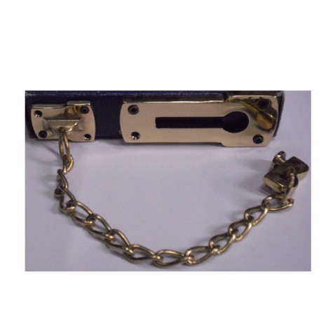 catenella catena fermaporta ottone lucido cm.25 1307034  