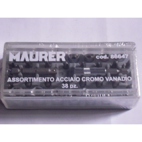 serie chiavi a bussola e inserti avvitatore 38pz. 86647