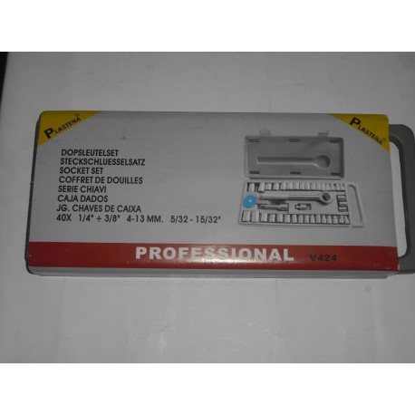 serie cassetta con chiavi a bussola 40pz. 93032781