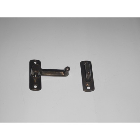 tavellino finestra a scatto ottone bronzato 15mm. 20mm. 25mm.