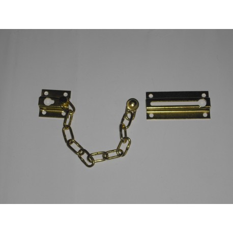 catenella catena fermaporta ferro ottonato 4700301