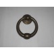 battente anello maniglia per porta ottone bronzato 110mm. 26013.15500.03
