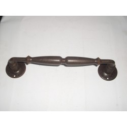 maniglione per porta ferro forgiato marrone 27CM. FA787.R