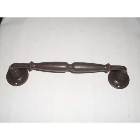 maniglione per porta ferro forgiato marrone 27CM. FA787.R