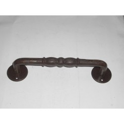 maniglione per porta ferro forgiato marrone 25CM. FA784.R
