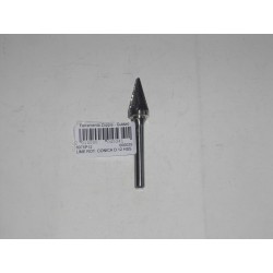 fresa rotativa in metallo duro conica testa d.12mm. 8075P12