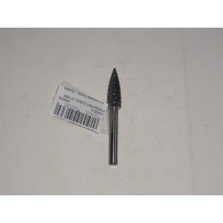 fresa rotativa in metallo duro a fiamma testa d.10mm. 7992R10