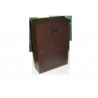 cassetta posta postale esterno marrone c/tetto mm.370x250x90 9271027