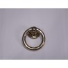 battente anello maniglia per porta ottone lucido A1701/ 100PVD