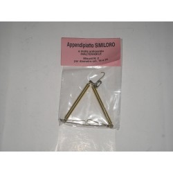 appendipiatto a molla da parete piatti diam. cm.16 a 25 1550042