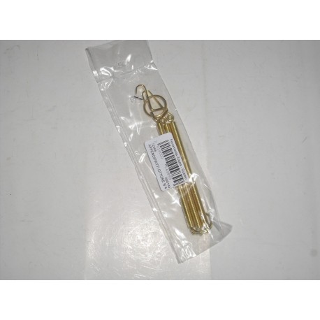 appendipiatto a molla OTTONE da parete piatti diam. cm.32 a 46 72366