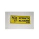 targa in plastica "ATTENTI AL CANE" 225X98MM. 5264359