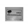 targa in plastica "AREA VIDEOSORVEGLIATA" 300X200 5264429