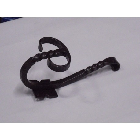 appendiabito portabito ferro battuto arruginito  75X210mm. FA777.R