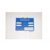 targa in plastica adesiva "ORARIO" 155X125MM. 5264388