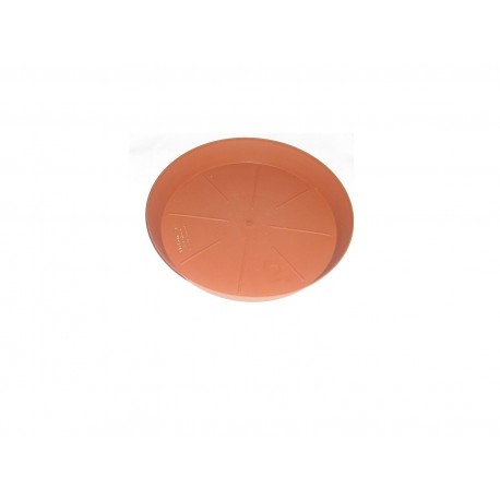 sottovaso in plastica marrone terra/cotta diam.30cm. 7885373