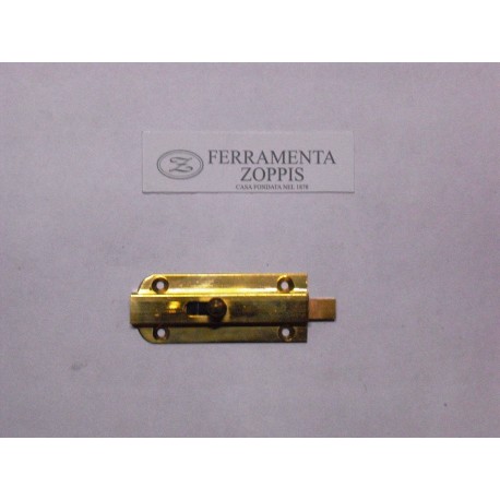 catenaccio verticale ottone lucido sagomato cm.7 5.4050/70