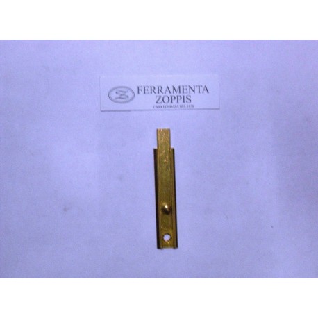 catenaccio verticale ottone trafilato stretto cm.7 5.4030/70