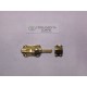 catenaccio orizzontale ottone lucido mod. marina cm.5 0331OL50