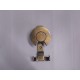 appendiabito portabito ottone bronzato  80X145MM. 57B